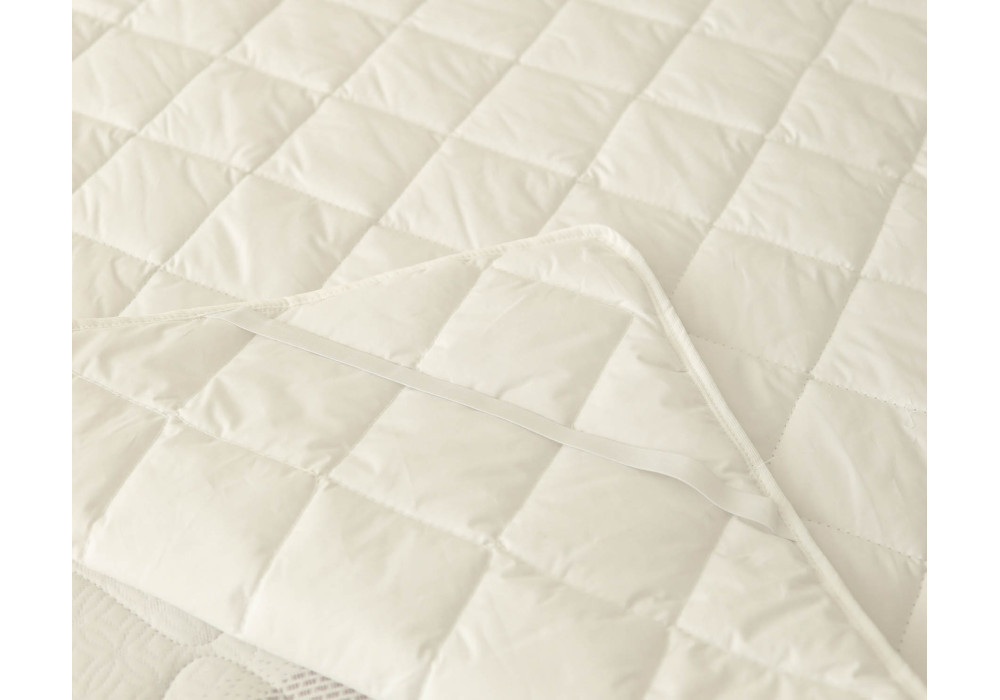 Наматрацник Аркадська ідилія двосторонній тканина перкаль біла 70х190 см (Матролюкс-ТМ)