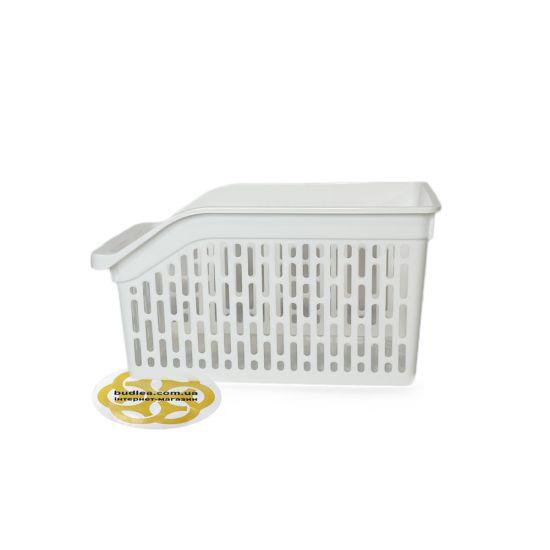 Пластиковий органайзер для шафи, білий SNMZ, фото 1