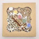 Набір ялинкових прикрас для розмальовування, фото 3