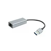 Переходник Cabletime CA913367 USB 3.0 (тато) - RJ45 (мама) 0.15m Gray