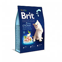 Сухой корм для котят с курицей Brit Premium Cat by Nature Kitten 8 кг