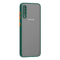 Чохол Matte Armor Samsung A50 / A30s / A50s Pine Green - Orange