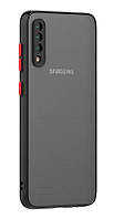 Чохол Matte Armor Samsung A50 / A30s / A50s Black - Red