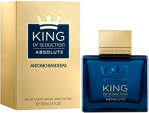 Antonio Banderas King of Seduction Absolute туалетная вода 100 ml. (Антоніо Бандерас Кінг оф Седакшн Абсолют)