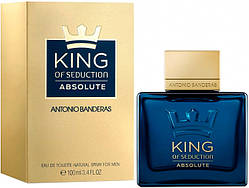 Antonio Banderas King of Seduction Absolute туалетная вода 100 ml. (Антоніо Бандерас Кінг оф Седакшн Абсолют)