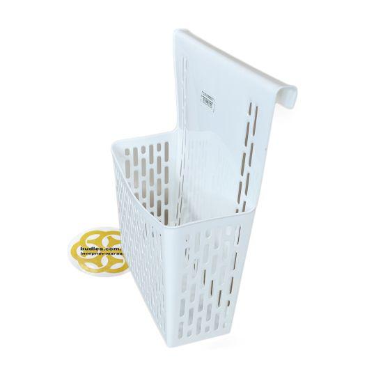 Органайзер для шафи з пластику, білого кольору підвісний, модель SNMZ