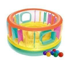 Надувний батут Bestway 52262-1 "Bounce Jam Bouncer", 180 х 86 см, з кульками 10 шт.