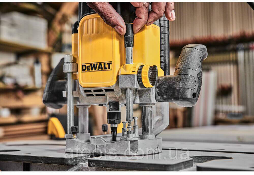 Фрезер сетевой двухручный DeWALT DWE625 - фото 6 - id-p2077477608