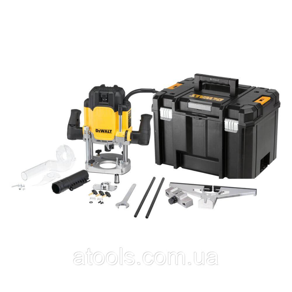 Фрезер сетевой двухручный DeWALT DWE625KT с кейсом - фото 2 - id-p2077477609