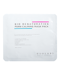 Usolab Bio Renaturation PDRN Calming Mask Pack - Омолоджувальна та регенеруюча тканинна маска