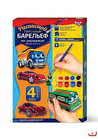 Набор для детского творчества Danko Toys Барельеф мал РГБ-02-01,02,03...12 (гипсов. литьё+ раскраска+ магнит)