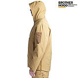 Мілітарі куртка з підстібкою-утеплювачем UTJ 3.0 Brothehood койот, фото 4