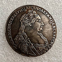Сувенир монета Рубль 1736 года Анны Иоановны