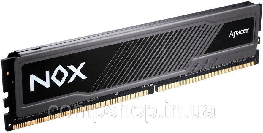 Пам'ять DDR4   8GB  3200MHz PC4-25600  Apacer NOX  (AH4U08G32C28YMBAA-1) (код 129612)