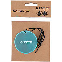 Фликер светоотражающий Kite подвеска мягкая K23-110-3 круглая мятная