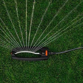 Зрошувач осцилівний з алюмінієвою дугою, 
BLACK LINE, ECO-2815, фото 3