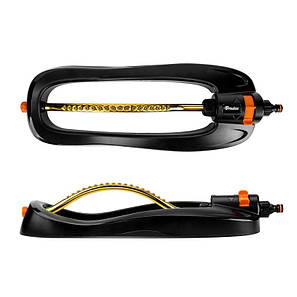 Зрошувач осцилівний компактний з алюмінієвою
дугою, BLACK LINE, ECO-2816, фото 1