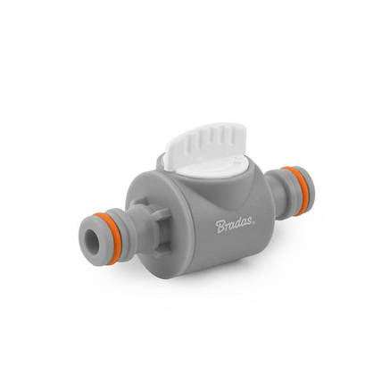 Ніпель з краном для з'єднання 2 швидкороз'ємних 
конекторів, WHITE LINE, WL-2235, фото 2