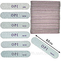 Пилка маленькая двусторонняя OPI овальная, 85 мм, 25 шт.