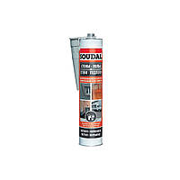 Герметик полиуретановый Soudal PU sealant серый 290/300 мл