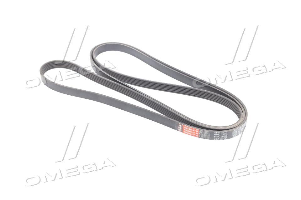 Поліклинові ремнень Micro-V Gates 6PK2870