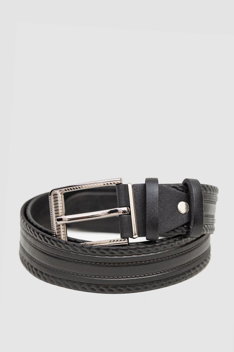 Ремінь чоловічий, колір чорний, 196R35Y1W6-1, фото 1