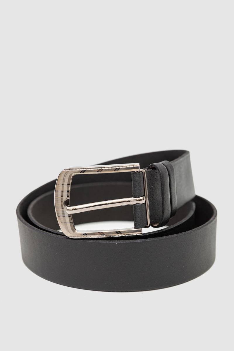 Ремінь чоловічий, колір чорний, 196R40S1W13-1, фото 1