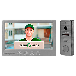 Комплект відеодомофону GreenVision GV-002-GV-058+GV-005