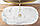 Умивальник (раковина) REA CLEO 81 SHINNY MARMO накладний білий/мармур, фото 5