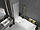 Шторка для ванни MEXEN CASTOR GOLD MATT 100 складана, фото 5