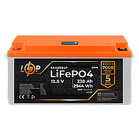 Аккумулятор LP LiFePO4 для ИБП LCD 12V (12,8V) - 230 Ah (2944Wh) (BMS 80A/40A) пластик Кешбек до 5%