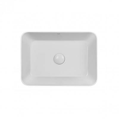 Раковина-чаша Qtap Virgo 490х350х110 White з донним клапаном QT18112261W