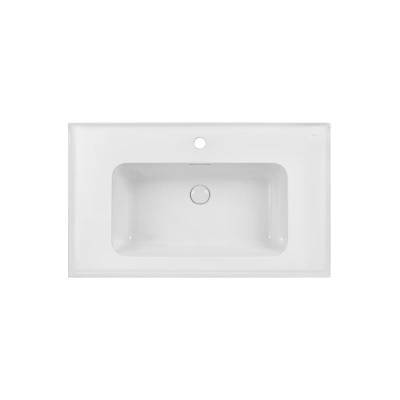 Раковина Qtap Albatross A 800х500х230 White з донним клапаном QT01115080AW