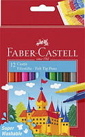 Фломастеры Faber 12цв 554201 картон Felt Tip Замок картон упак