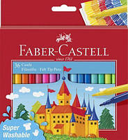 Фломастеры Faber 36цв 554203 картон Felt Tip Замок