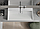 Умивальник (раковина) MEXEN AVA 90 WHITE B/O накладний підвісний, фото 4