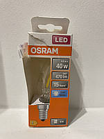 Osram candle 4 w e14 filament лед лампа свічка