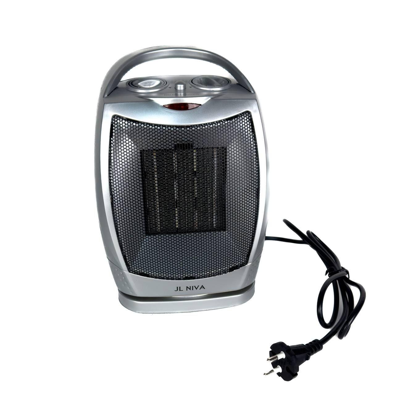 Тепловентилятор обогреватель Niva PTC905а электрический 1500 Вт серебристый, фото 1
