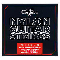 Струни для класичної гітари CORDOBA 06201 NYLON GUITAR STRINGS - MEDIUM