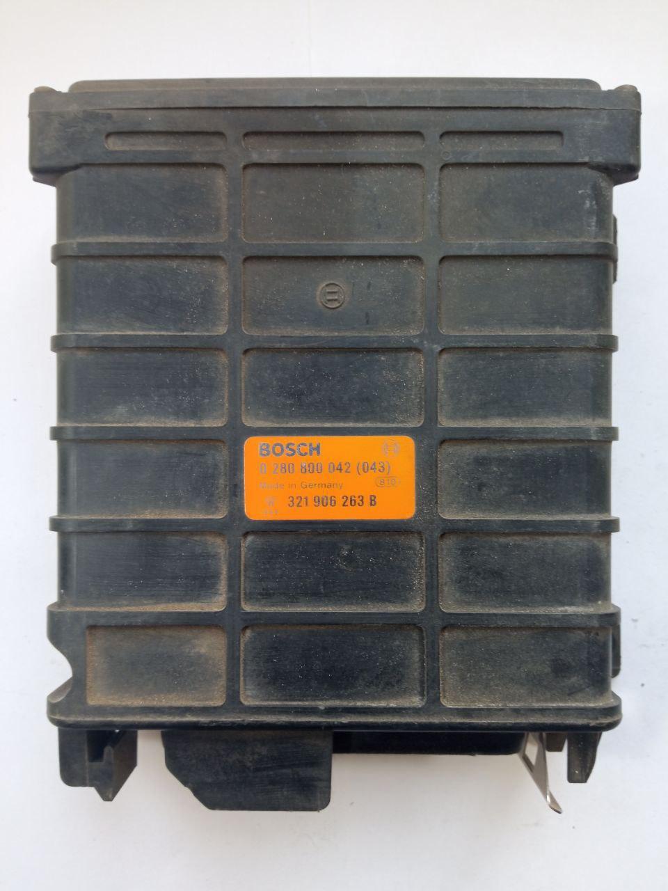 Електронний блок керування Volkswagen/Audi 0280800042 Bosch 0 280 800 042 (043) / 321906263B