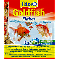 Корм Tetra Goldfish Flakes для золотых рыбок, 12 г (хлопья)