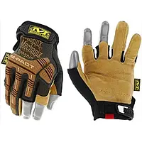 Рукавички тактичні MECHANIX M-Pact Framer Leather S Brown