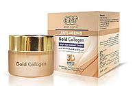 Eva Skin Clinic Gold Collagen Night Eye Contour Cream, Ева Золотой Коллаген Ночной Крем