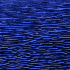 Крепований (гофрована) папір, Cartotecnica Rossi, 180 г, № 555, синя