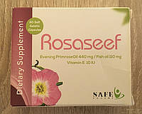 RosaSeef 30 капсул. Производство: Египет Пищевая добавка, источник жирных кислот Омега-6 и Омега-3.