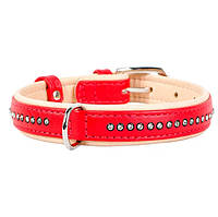 Нашийник CoLLaR Brilliance для собак 30 см 20 мм Червоний (38763) FS, код: 7558312