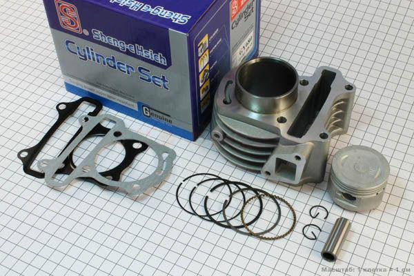 

Поршневая ЦПГ 4T GY6-80cc Ø47mm "SEE" Taiwan