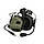 Активні навушники тактичні з мікрофоном на шолом Earmor M32H MOD3 Helmet Version  РН6476(12 - 00), фото 8