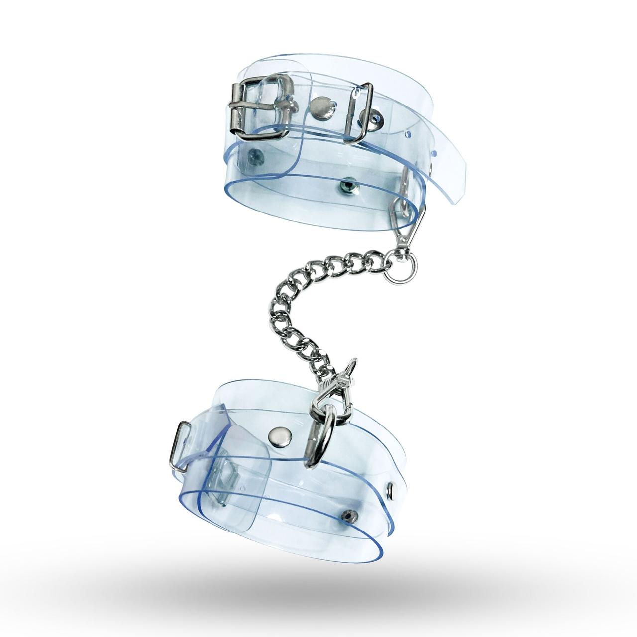 Наручники Feral Feelings — Hand Restraints Trasparent, фото 1