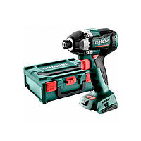 Акумуляторний ударний гайковерт Metabo SSD 18 LT 200 BL каркас MetaBox (602397840)